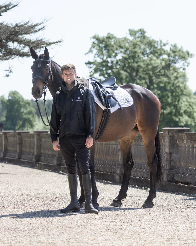 EQUIDRY Shortie Mac Men's Mesh Lining Black