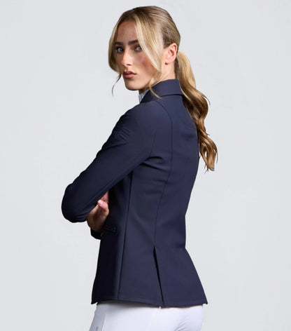 Premier Equine Siena Women's Navy Competition Jacket - Equestrian Riding Apparel