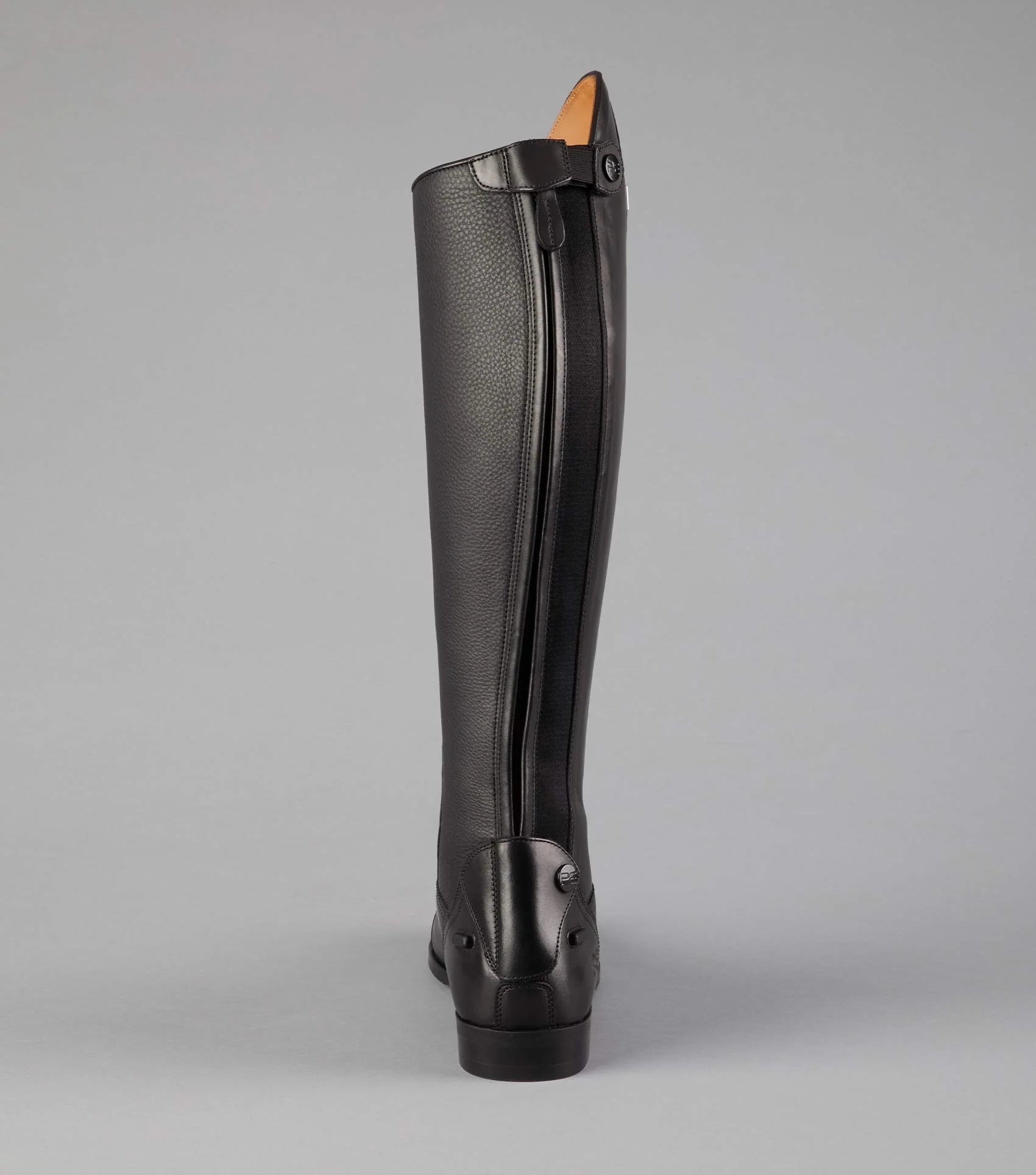 Premier Equine Silentio Mens Tall Leather Field Boot Black - Equestrian Riding Boot