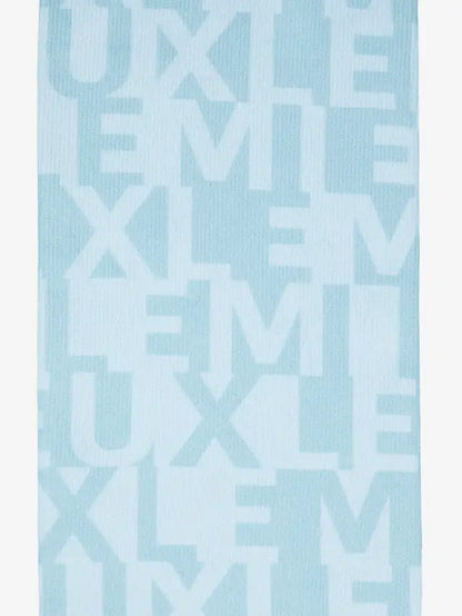 Lemieux Footsie Socks Casey Glacier - Equestrian Padded Socks Moisture-Wicking Thin Calf Fun Colors Equiflair