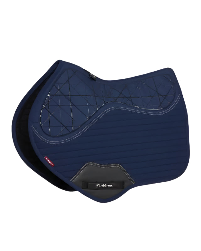 LeMieux Soft Shell Anti-Slip Close Contact Saddle Pad - Navy - Equiflair Horse Riding Equipment