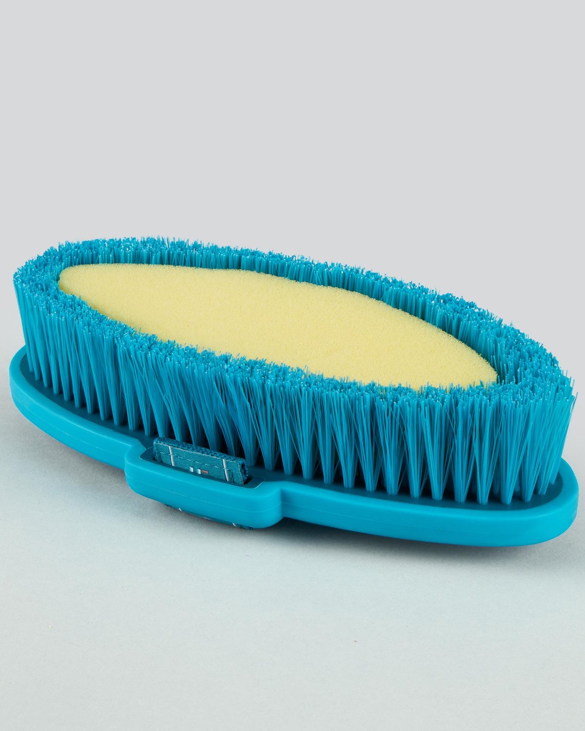 Equiflair Soft-Touch Blue Horse Grooming Brush - Body Wash & Cleaning
