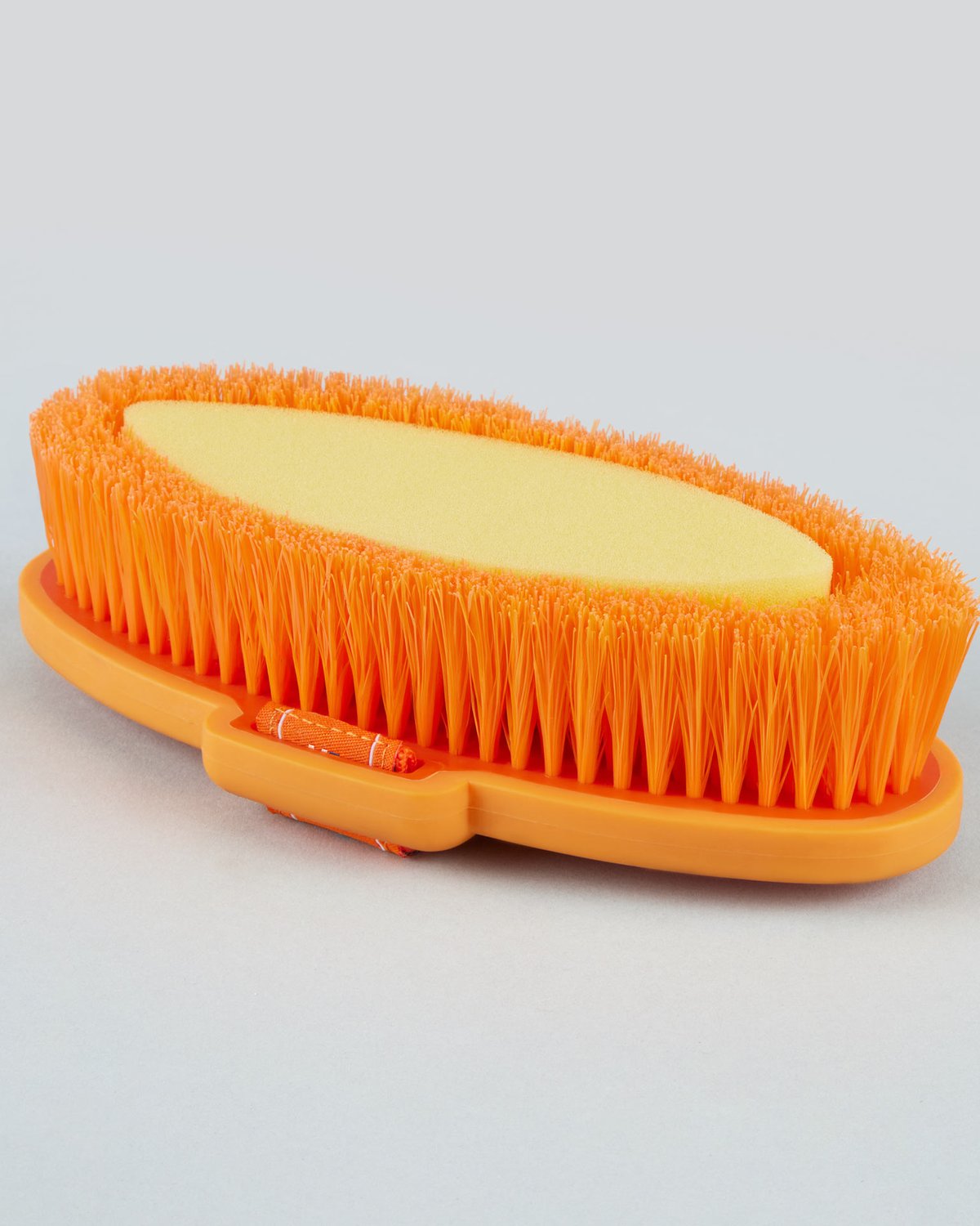 PREMIER EQUINE Soft-Touch Body Wash Brush - Orange & Amber. Equine Grooming Brush for Washing. Equiflair Store