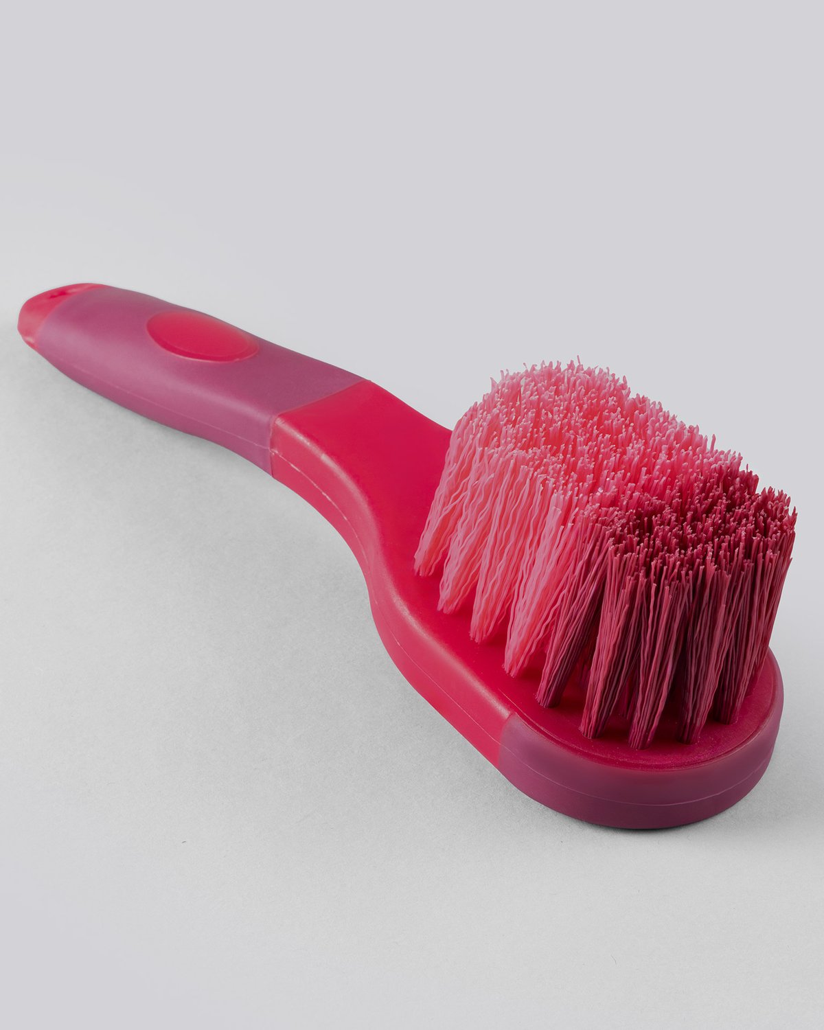 Premier Equine Soft-Touch Horse Grooming Bucket Brush - Wine & Fuchsia, Equiflair