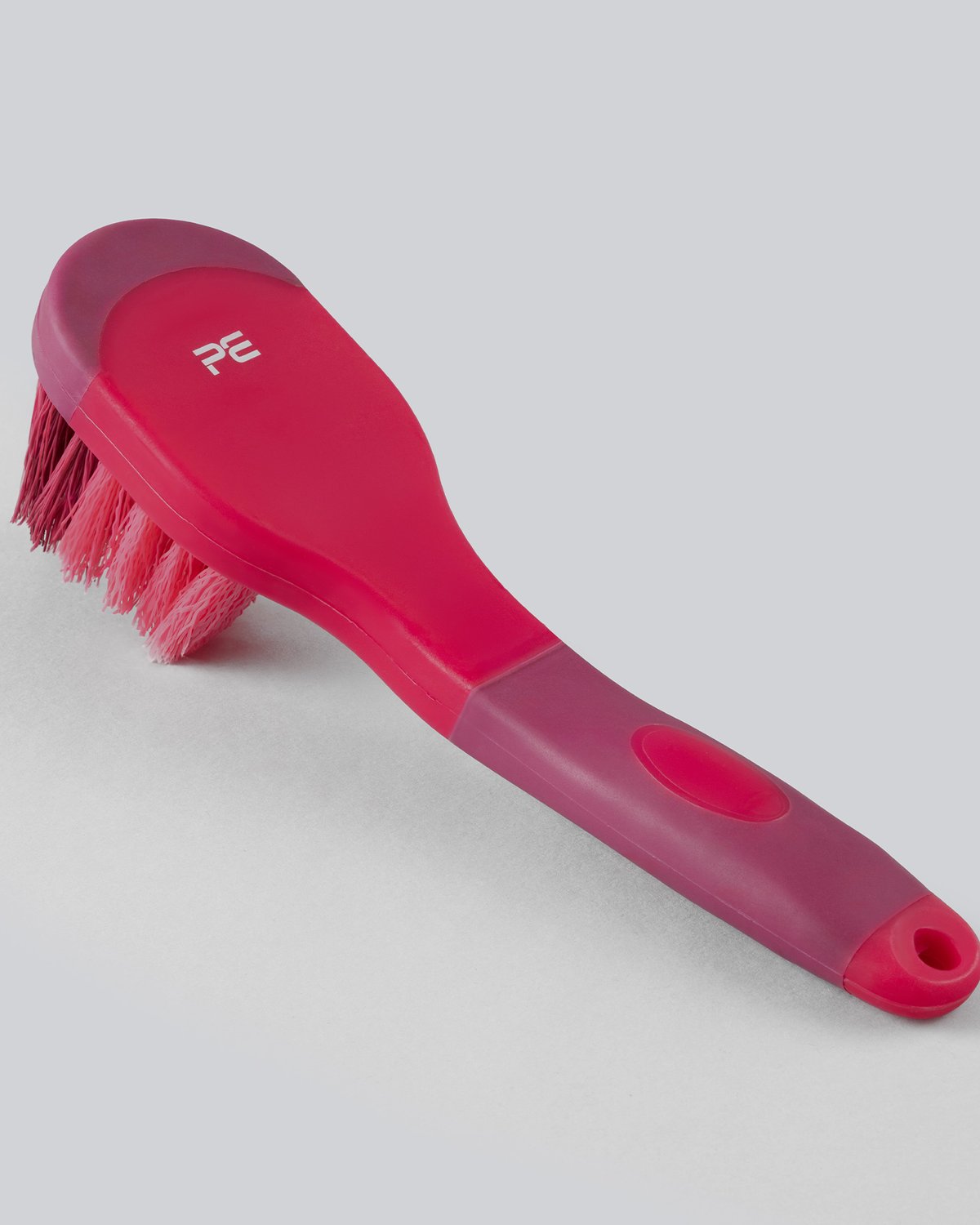 Premier Equine Soft-Touch Bucket Brush - Wine & Fuchsia | Equiflair Horse Grooming