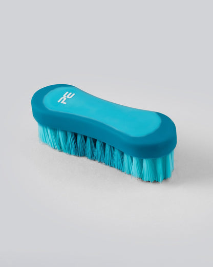 Premier Equine Soft-Touch Face Brush - Med Blue & Peacock | Equiflair