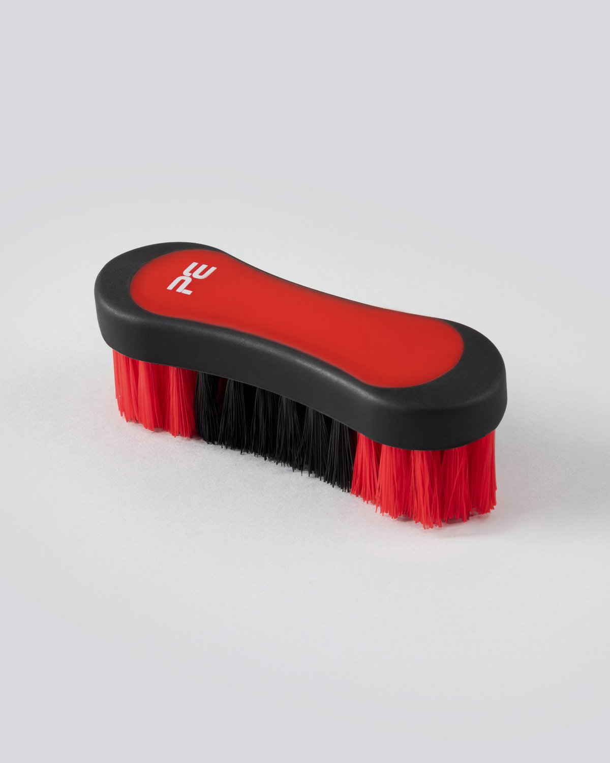 PREMIER EQUINE Soft-Touch Face Brush - Black & Red | Equine Grooming Tool