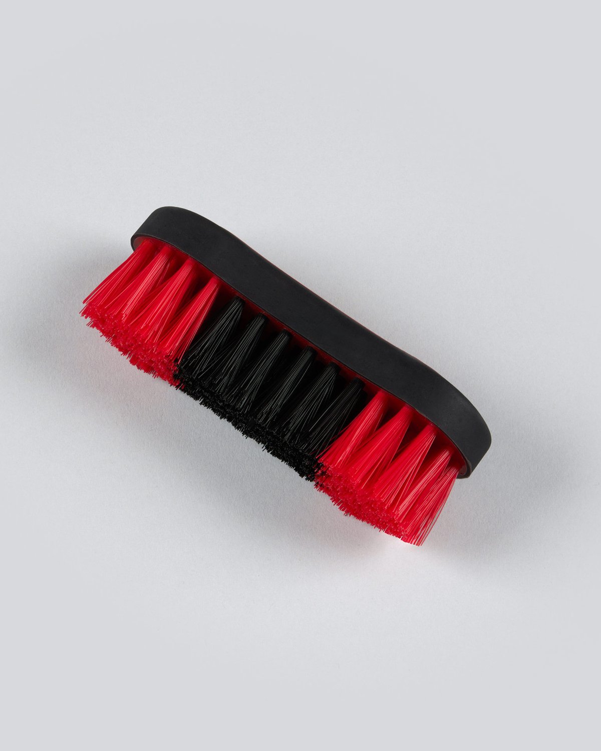 PREMIER EQUINE Soft-Touch Horse Face Brush - Black & Red. Gentle Grooming Brush for Sensitive Skin. Equiflair