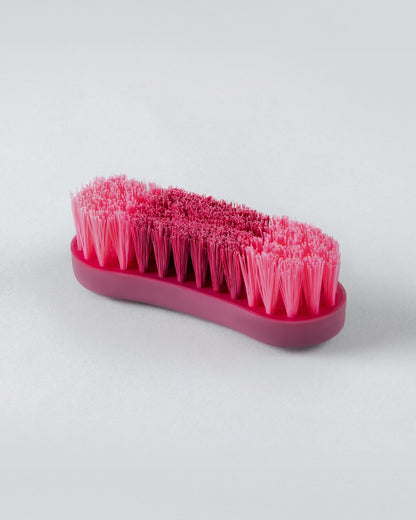 PREMIER EQUINE Soft-Touch Hoof Brush: Wine & Fuchsia Equiflair | Equine Grooming Tool