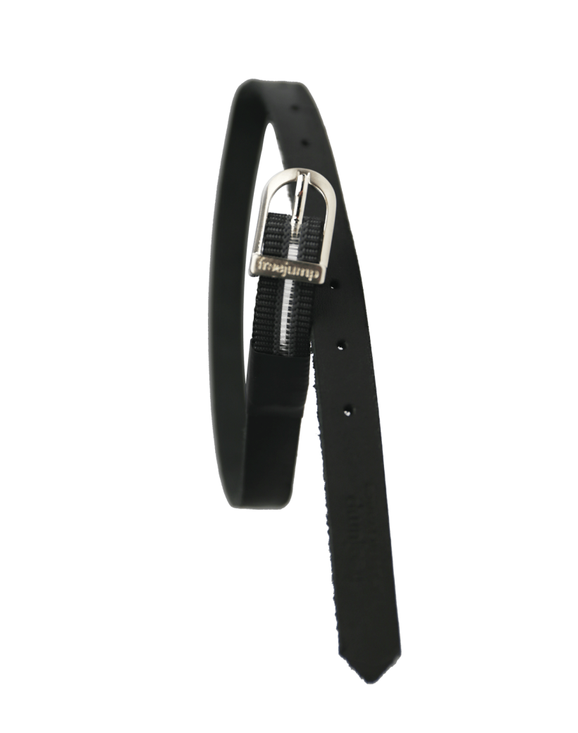 Freejump Black Spur Straps: Elastic Comfort, Optimal Fit - Equiflair