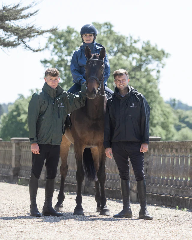 EQUIDRY Shortie Mac Men's Mesh Lining Black