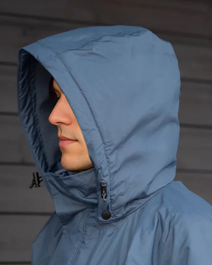 EQUIDRY Evolution Men's Thin Fleece Steel Blue