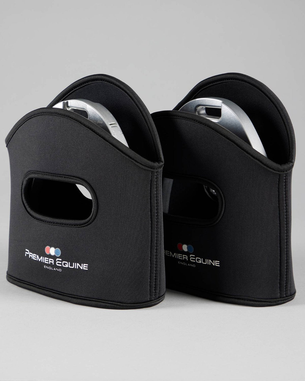 Premier Equine PE Stirrup Covers Black
