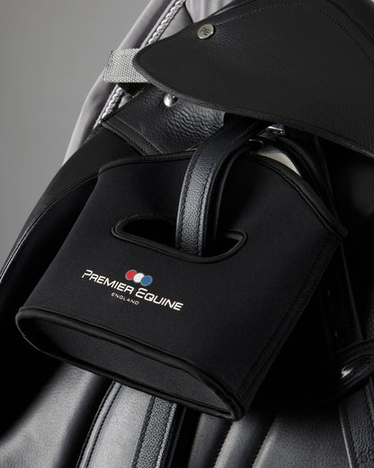 PREMIER EQUINE PE STIRRUP COVERS BLACK | Horse Saddle Protection
