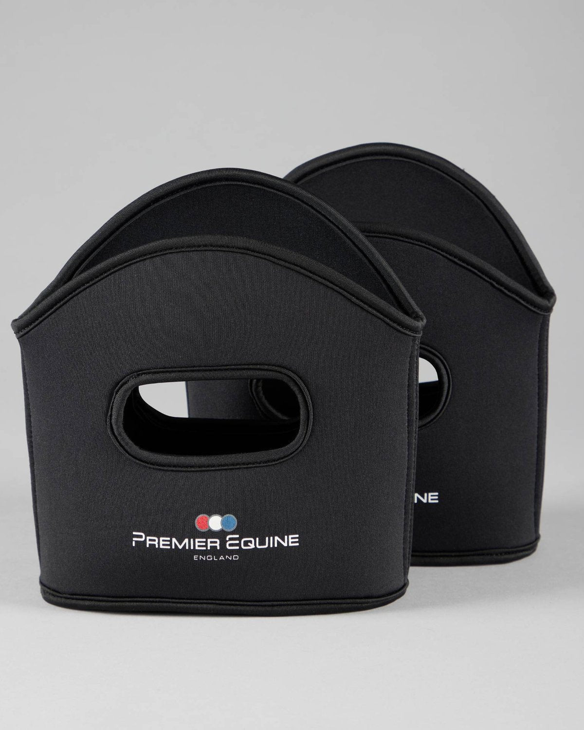 Premier Equine Stirrup Covers Black - Saddle Protection by Equiflair