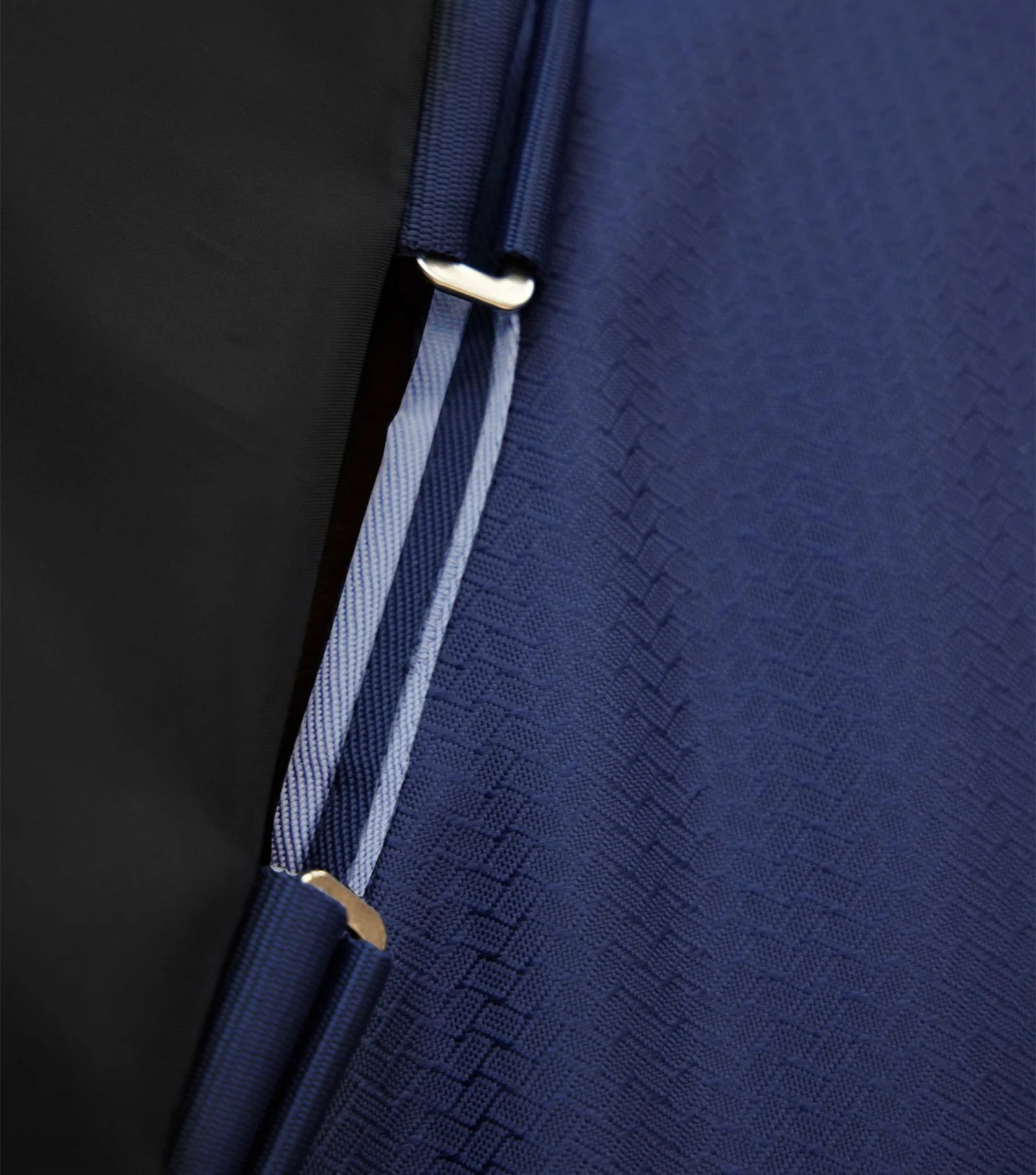 Premier Equine Stratus 600D Navy Turnout Rug with Neck Cover - Weatherproof Horse Rug