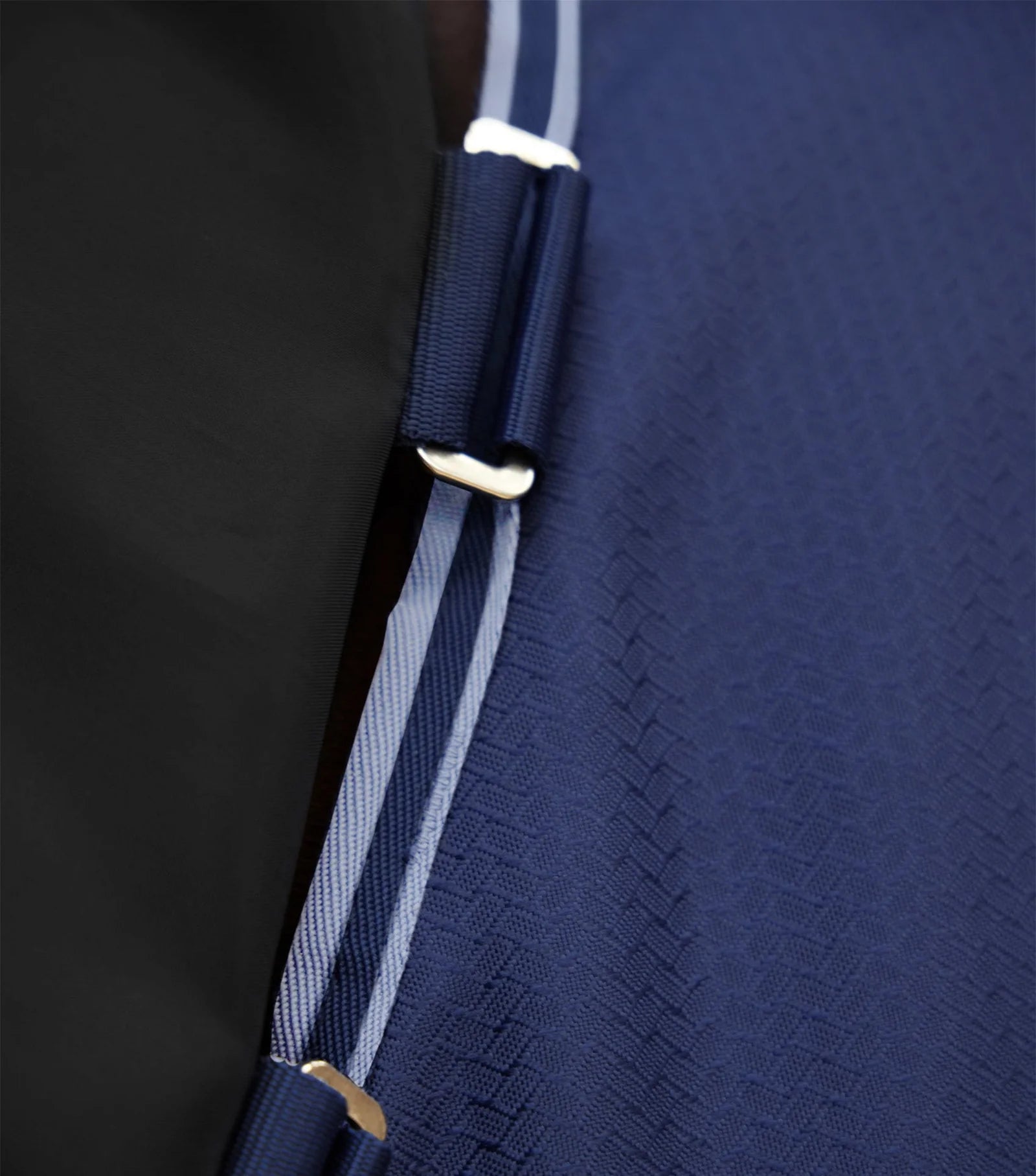 PREMIER EQUINE Stratus 600D 200g Turnout Rug Navy with Neck Cover - Horse Rug