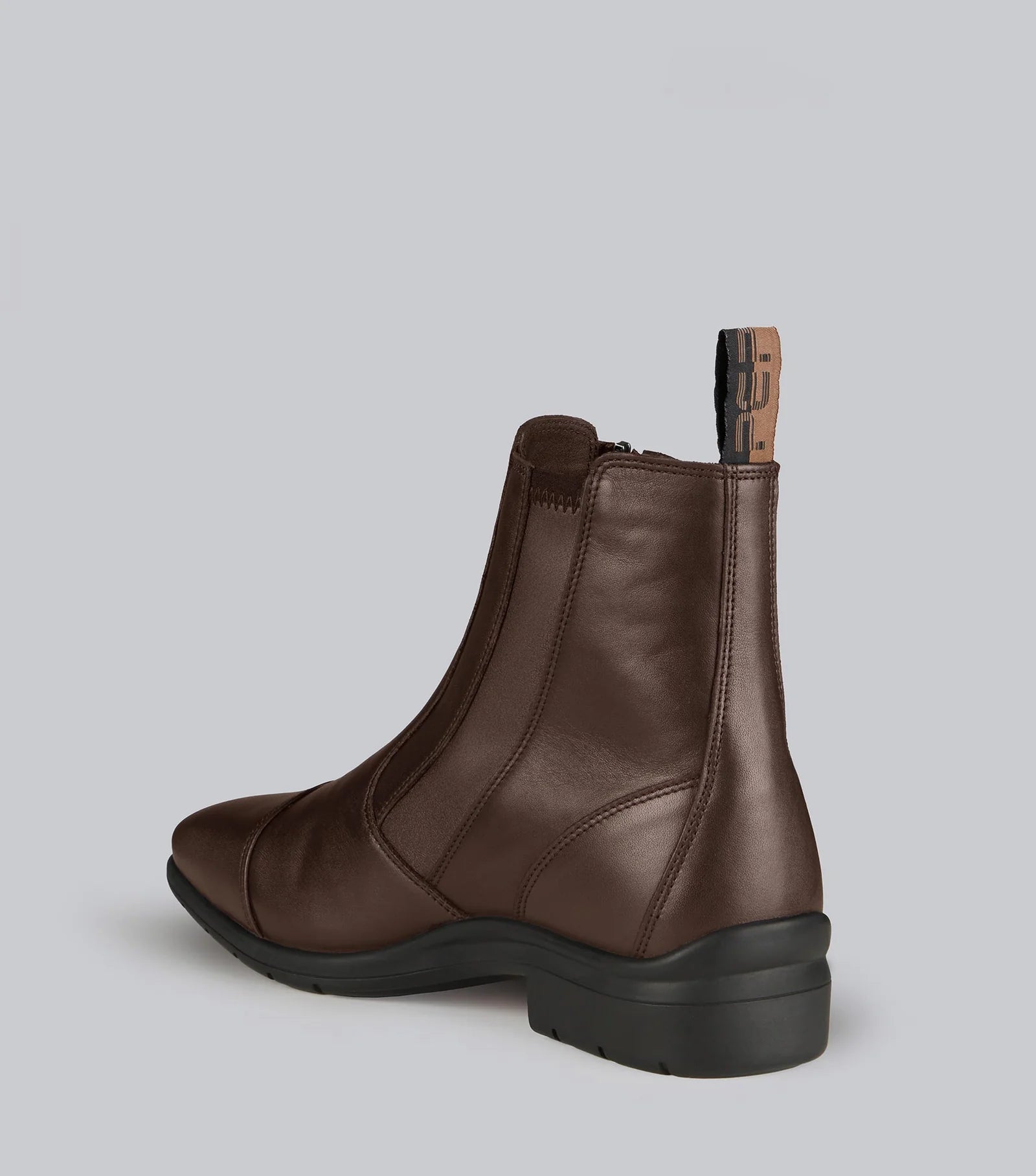 Premier Equine Taro Brown Waterproof Leather Paddock Boot - Equestrian Footwear