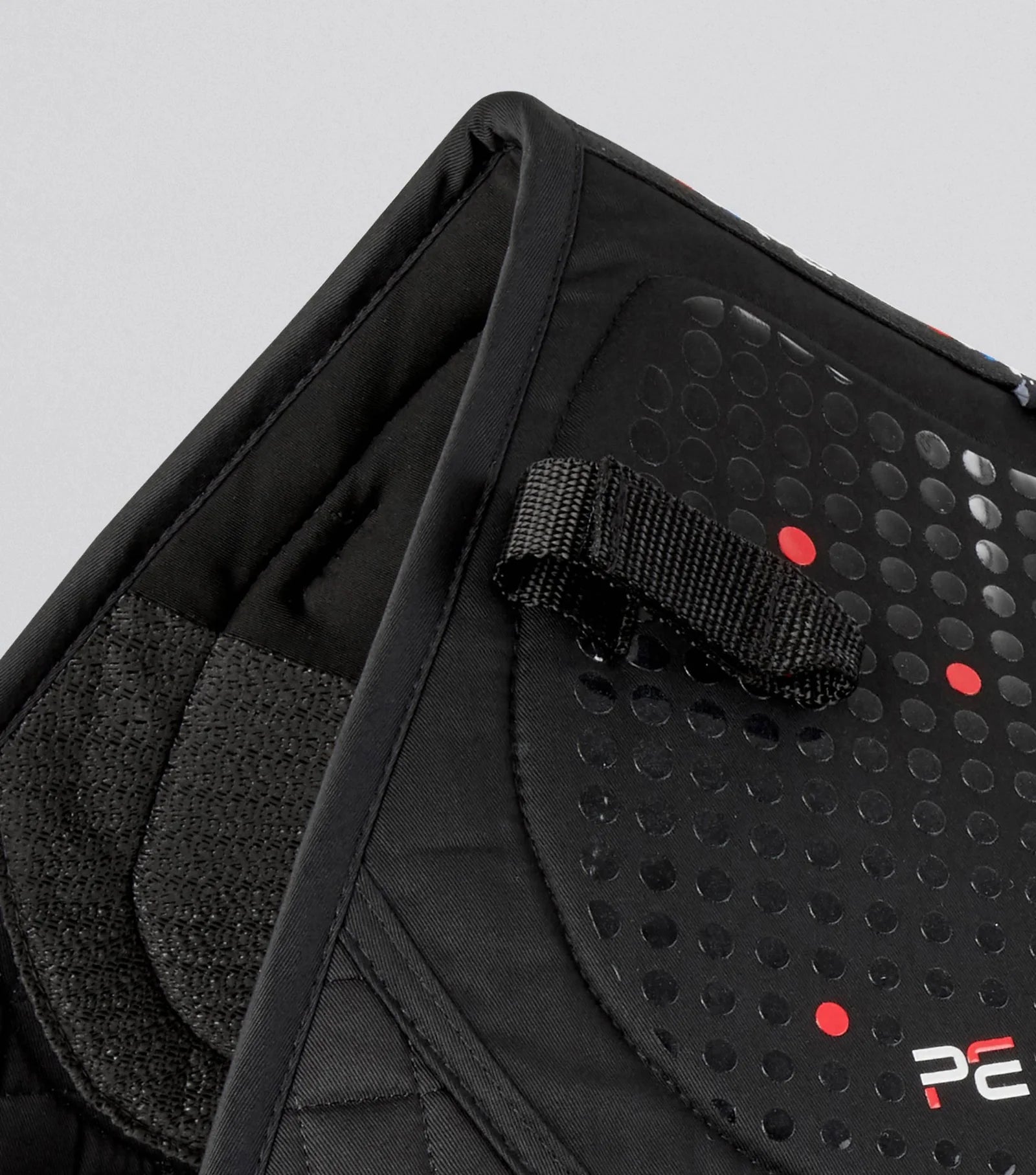 Premier Equine Black Tech Grip Anti-Slip GP/Jump Square Saddle Pad
