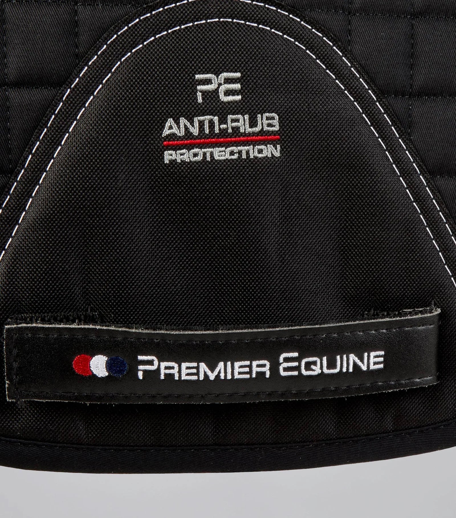 Premier Equine Tech Grip Pro Anti-Slip GP/Jump Black Saddle Pad: Close Contact, Anti-Rub Protection. Show Jumping Gear!