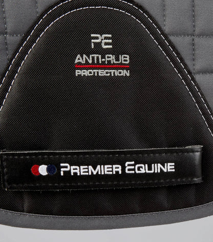 Premier Equine Tech Grip Pro Anti-Slip GP Jump Saddle Pad - Grey