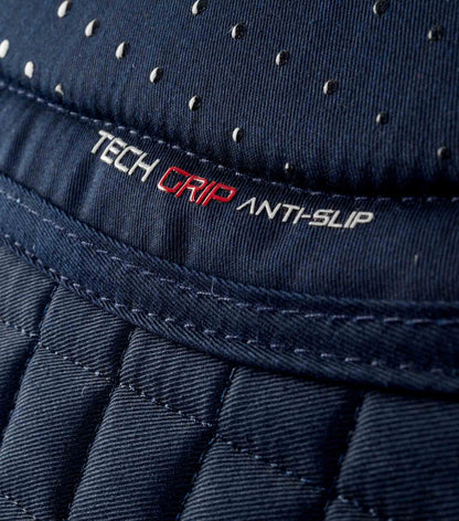 PREMIER EQUINE Anti-Slip Saddle Pad GP Jump Square Navy Tech Grip Pro for Horse Riding