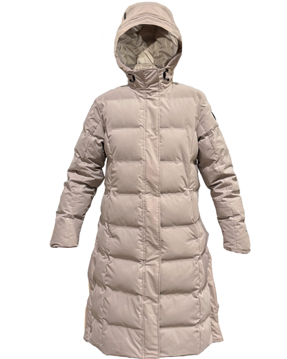 EQUIDRY Thora Waterproof Riding Puffer Girl's Sand