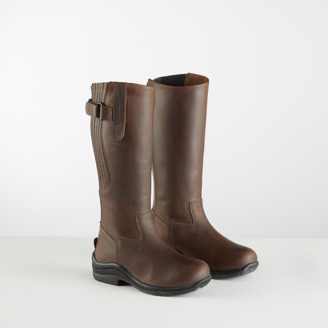 TOGGI Carlton Children's Brown Leather Long Country Riding Boots
