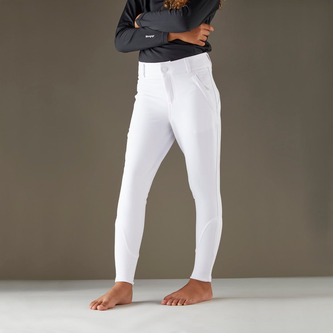 TOGGI Contour Children's Teen Breeches | White Riding Pants