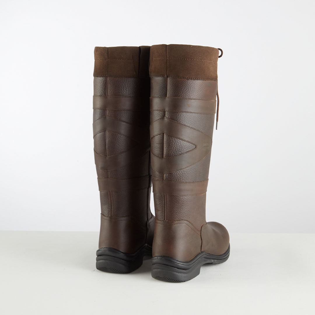 TOGGI CANYON BOOT WIDE FIT brown leather waterproof riding country boots