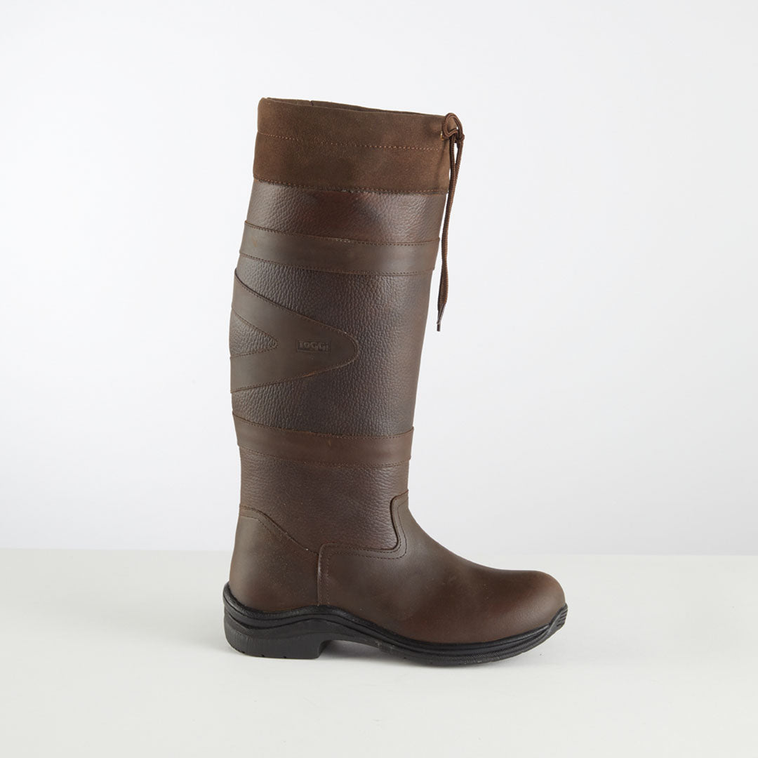 Toggi Canyon brown leather riding and country boot - waterproof and breathable