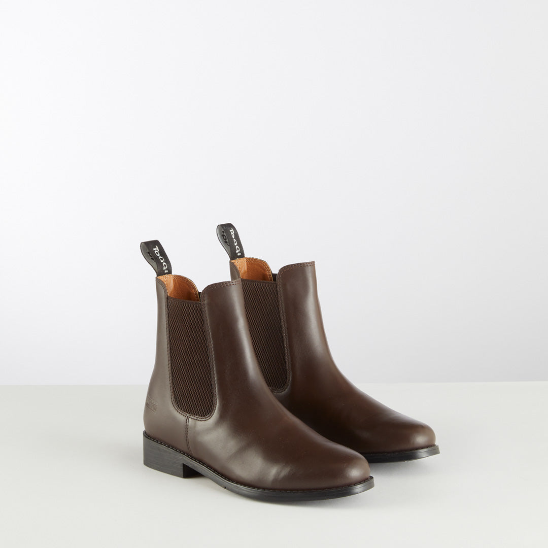 Toggi Ottowa Jodhpur Boots - Brown Leather Equestrian Footwear
