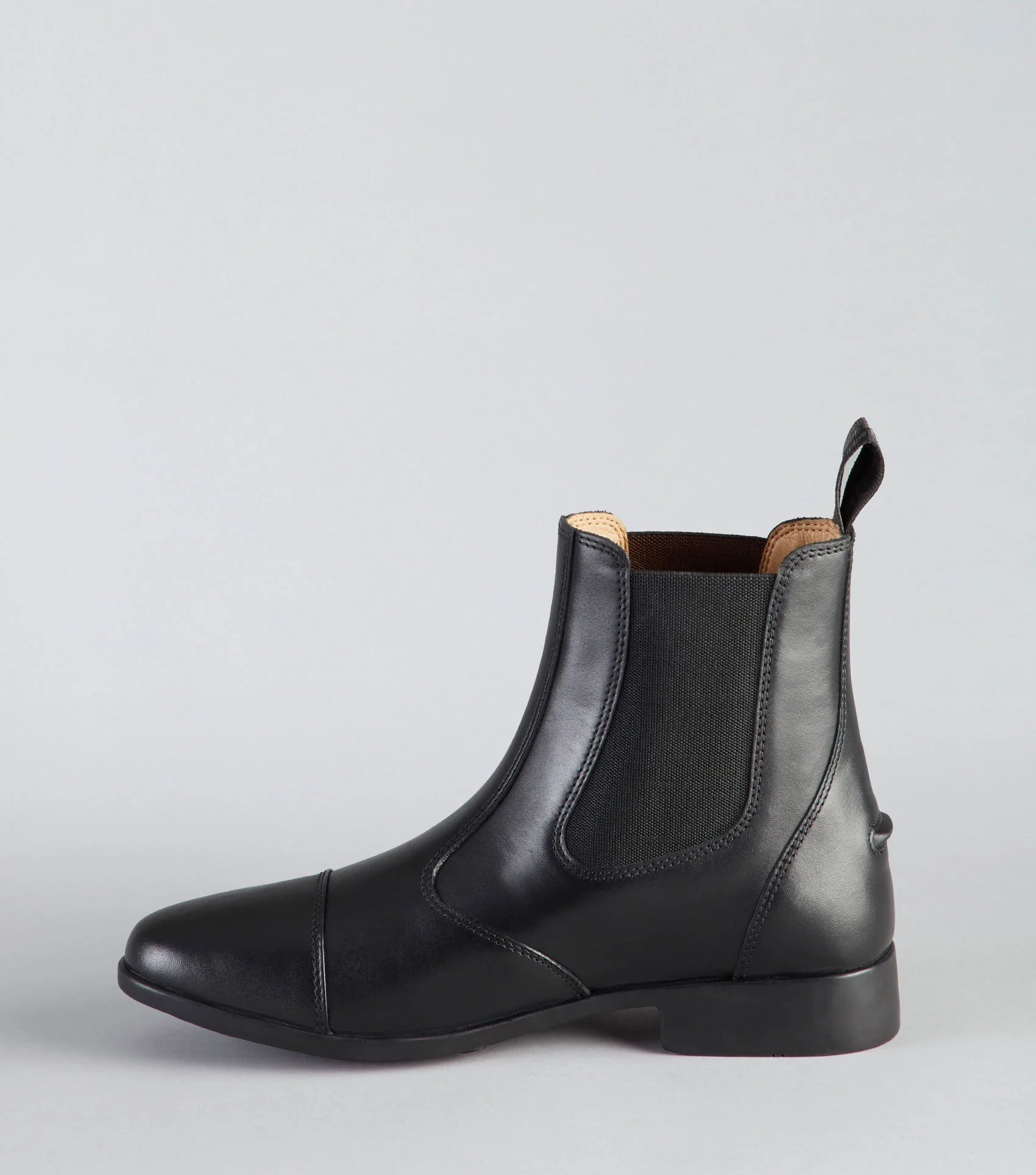 Premier Equine Black Leather Chelsea Paddock Boot - Equestrian Style