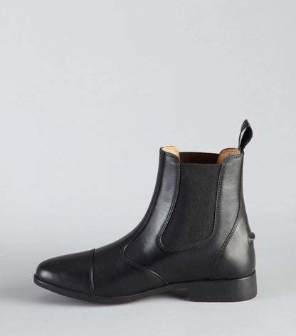 Premier Equine Black Leather Chelsea Paddock Boot - Equestrian Style
