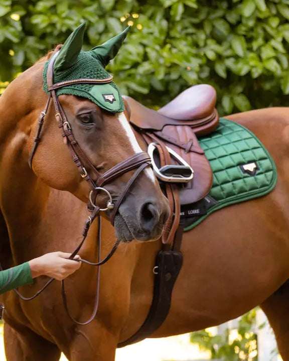 LeMieux Loire Classic Close Contact Square Hunter Green