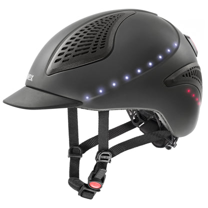 Uvex Exxential II Led Riding Helmet - Anthracite Matt