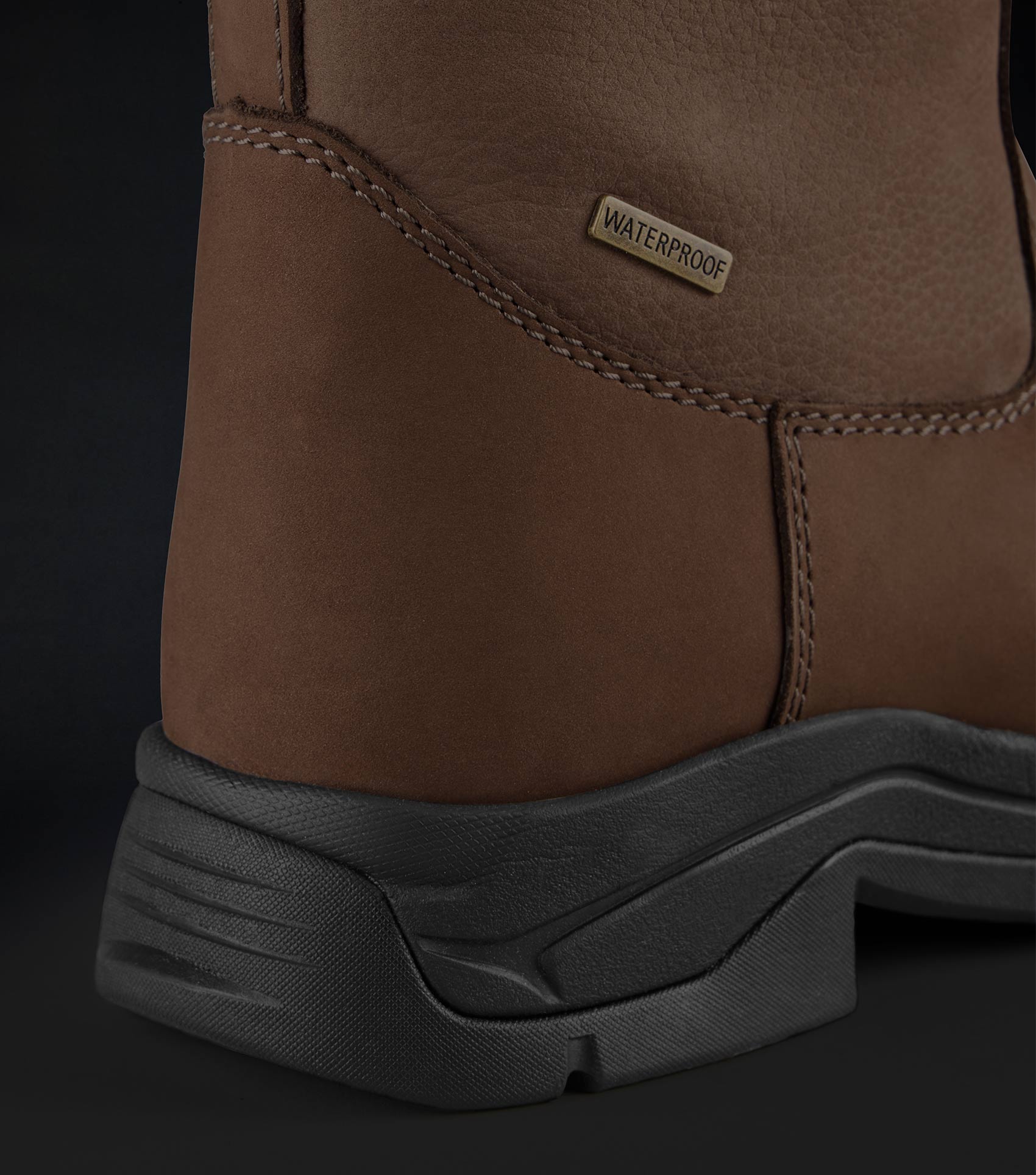 Premier Equine Vallico Waterproof Country Boot Brown