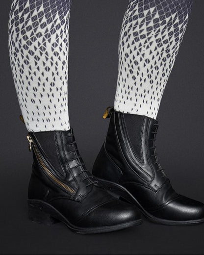 Mountain Horse Veganza Side Zip Paddock Jodhpur Boots Black