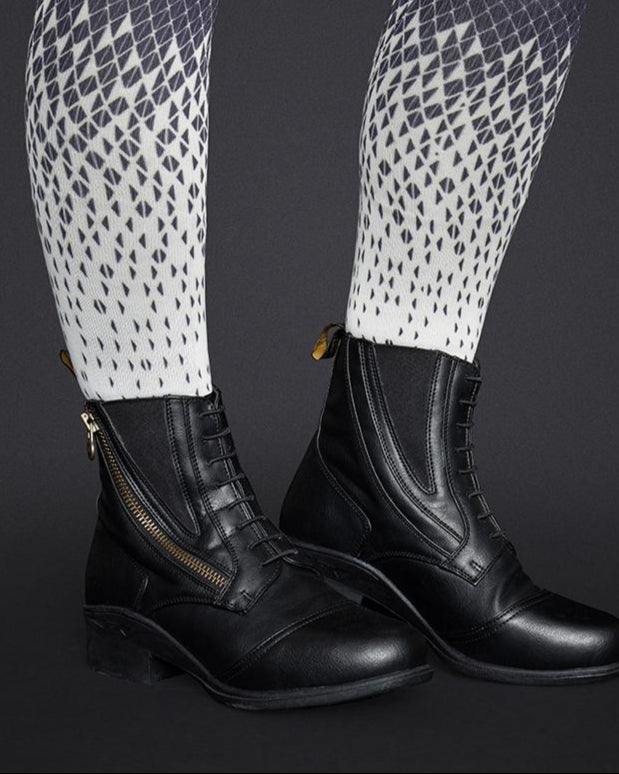 Mountain Horse Veganza Side Zip Paddock Jodhpur Boots Black