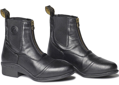 Mountain Horse Veganza Zip Paddock Boots Black
