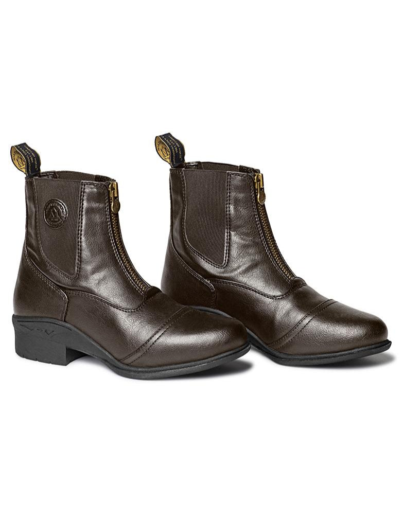 Mountain Horse Veganza Zip Paddock Boots Brown
