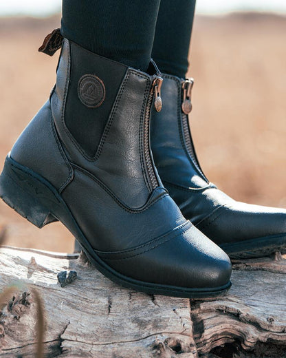 Mountain Horse Veganza Zip Paddock Boots Brown