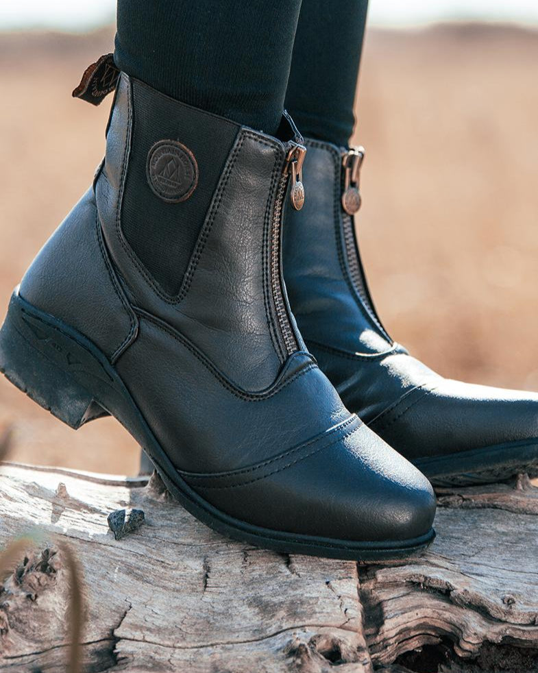 Mountain Horse Veganza Zip Paddock Boots Brown