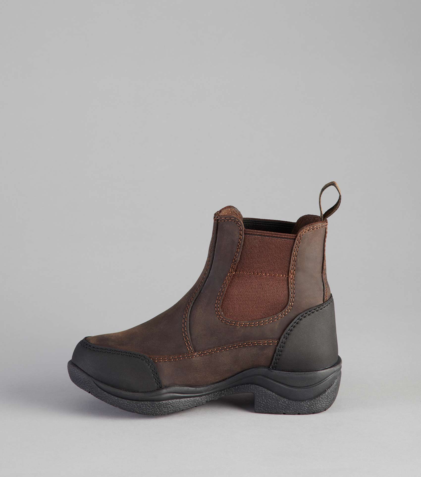 Premier Equine Vinci Junior Waterproof Equestrian Boot - Brown Leather Country Boot