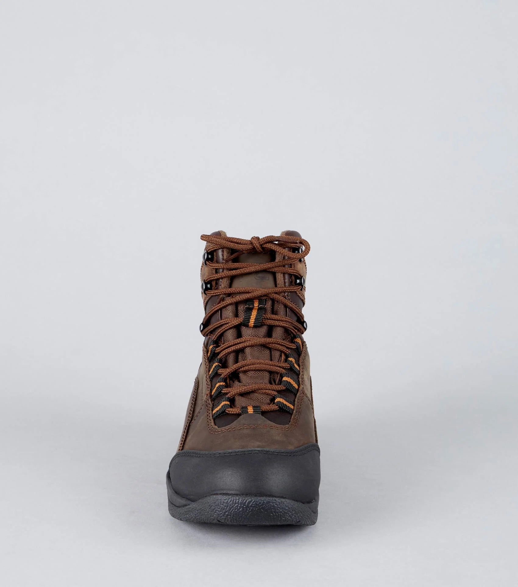 Premier Equine Vinci Waterproof Laced Boot - Brown Leather Equestrian Yard Boots