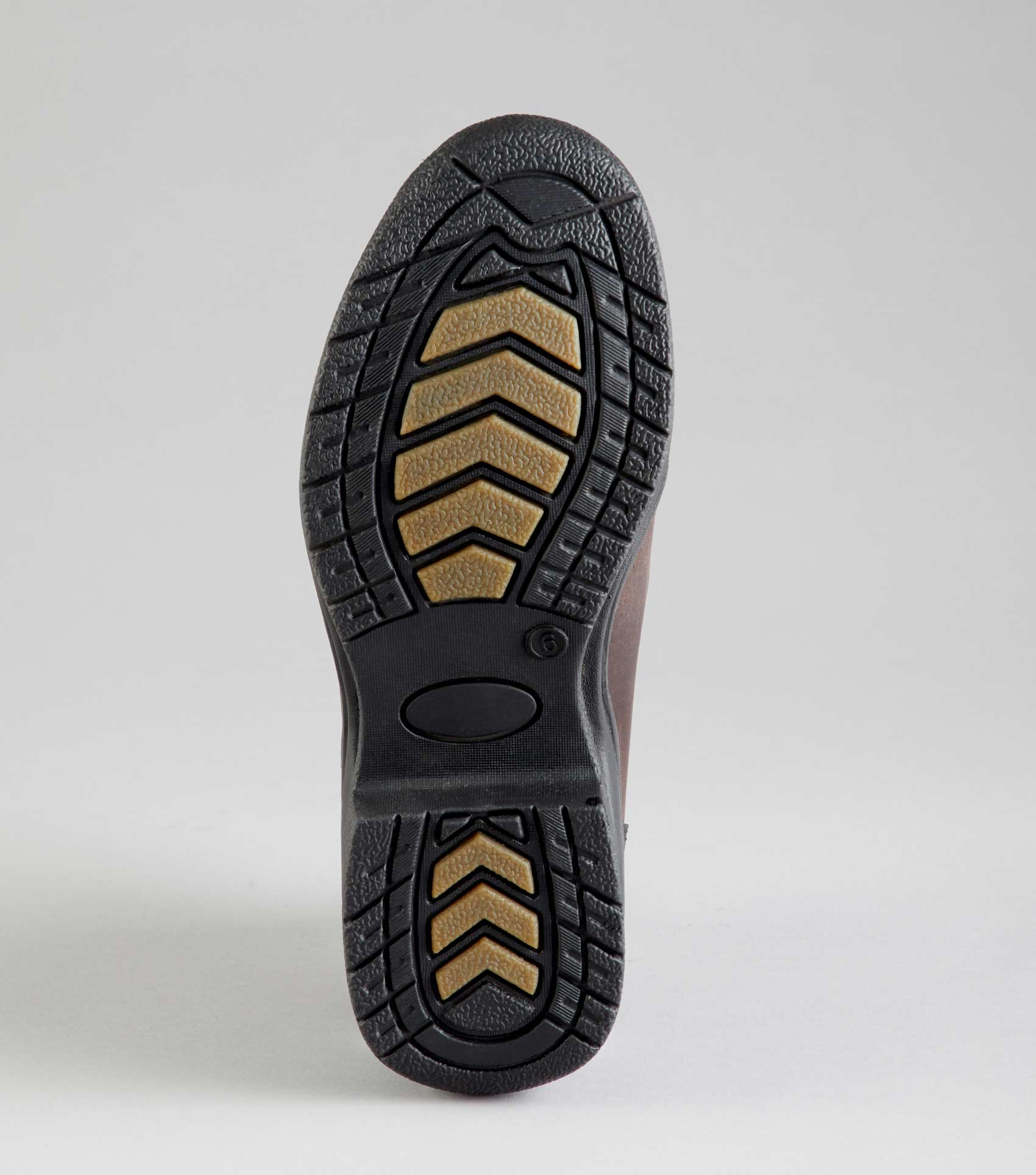 Brown Premier Equine Vinci Waterproof Shoe Sole - Durable Equestrian & Country Footwear with Anti-Slip Grip
