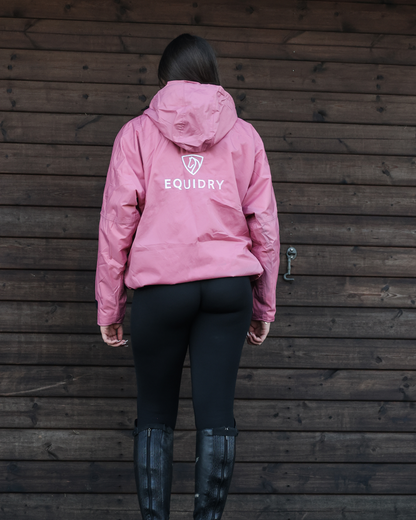 EQUIDRY Shortie Women's Thin Fleece Dusky Pink