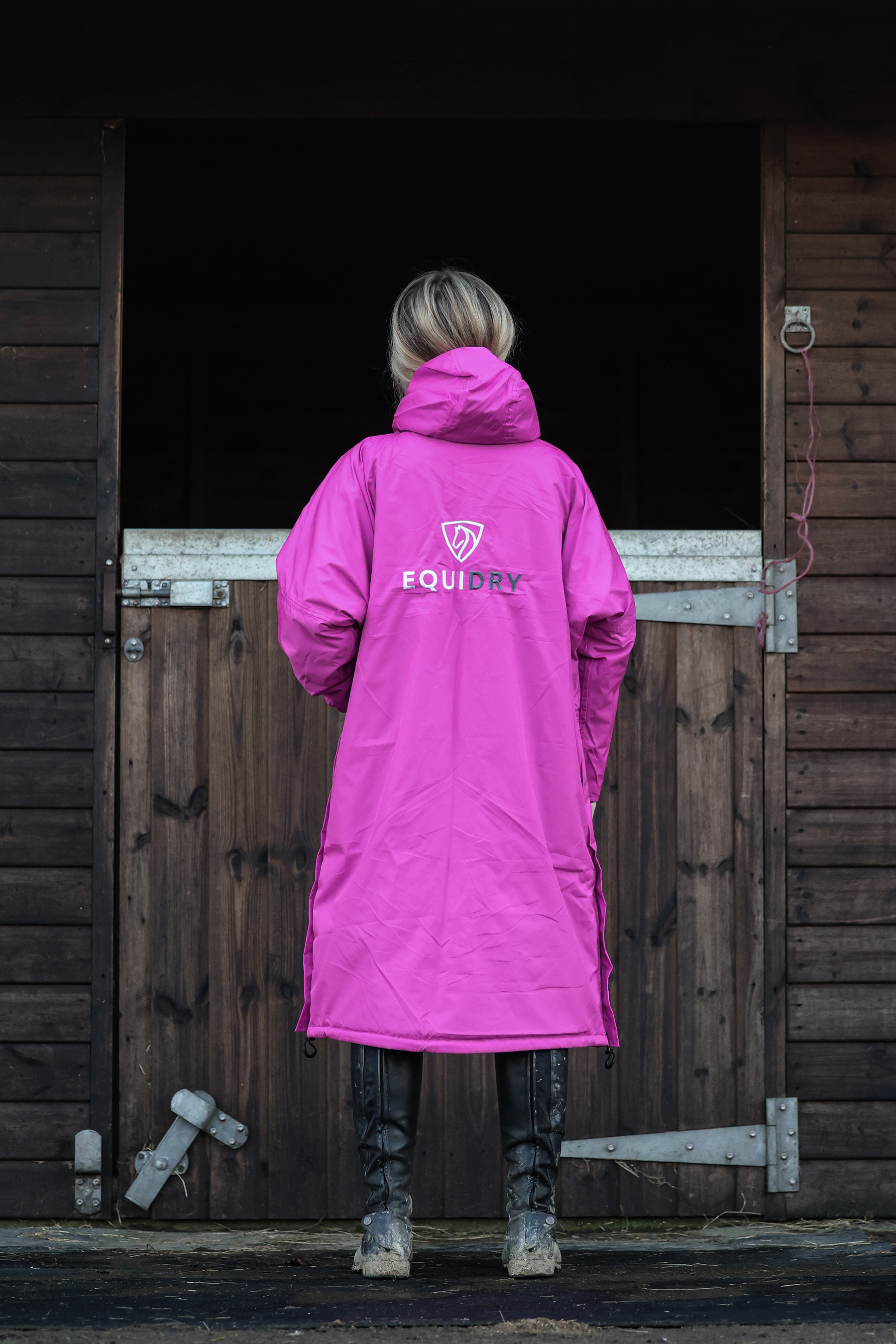 EQUIDRY Evolution Women's Pink Waterproof Fleece Coat: Stay warm & dry!